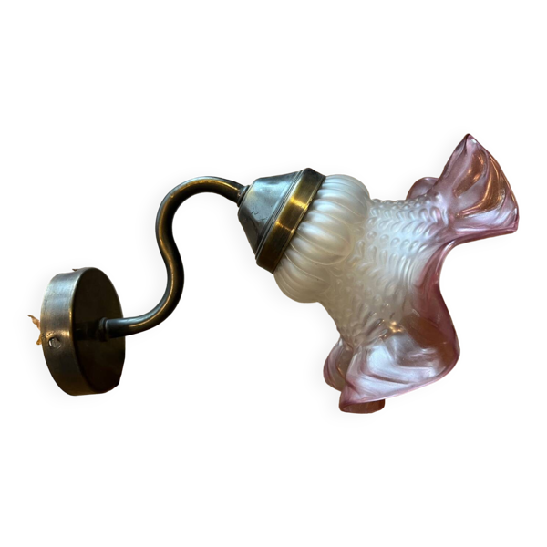 Applique murale tulipe - Bon état sur Selency