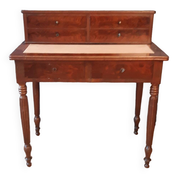 Bureau à gradin en acajou Louis Philippe
