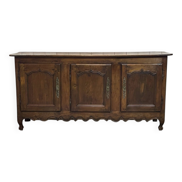 Enfilade Louis XV 3 portes en merisier du 18ème siècle