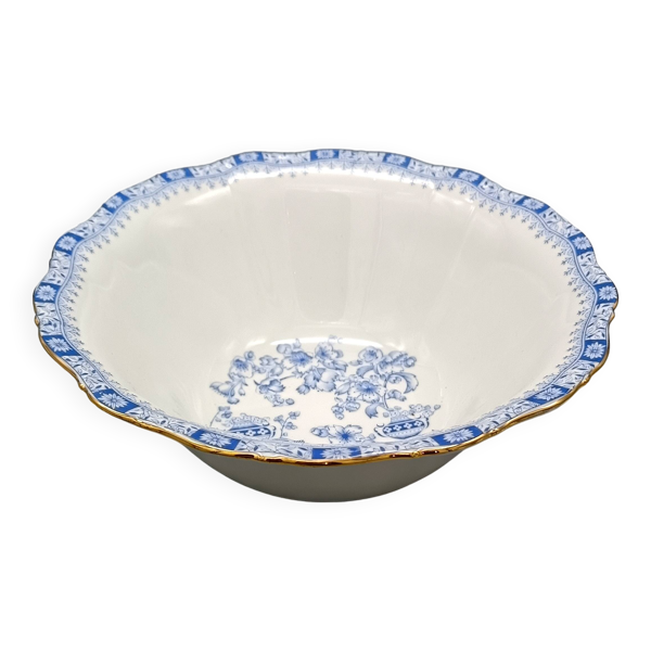 Saladier en porcelaine motif theresia vintage seltmann weiden bavaria