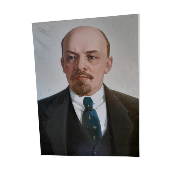 Portrait de Lénine, époque soviétique - Bon état sur Selency