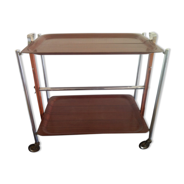 Desserte vintage textable - Bon état sur Selency