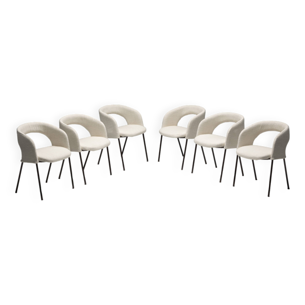 Chaises de salle à manger par Gastone Rinaldi pour Rima, Italie, années 1950 - Bon état sur Selency