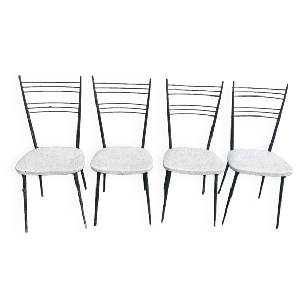 Chaises Colette Gueden - Bon état sur Selency