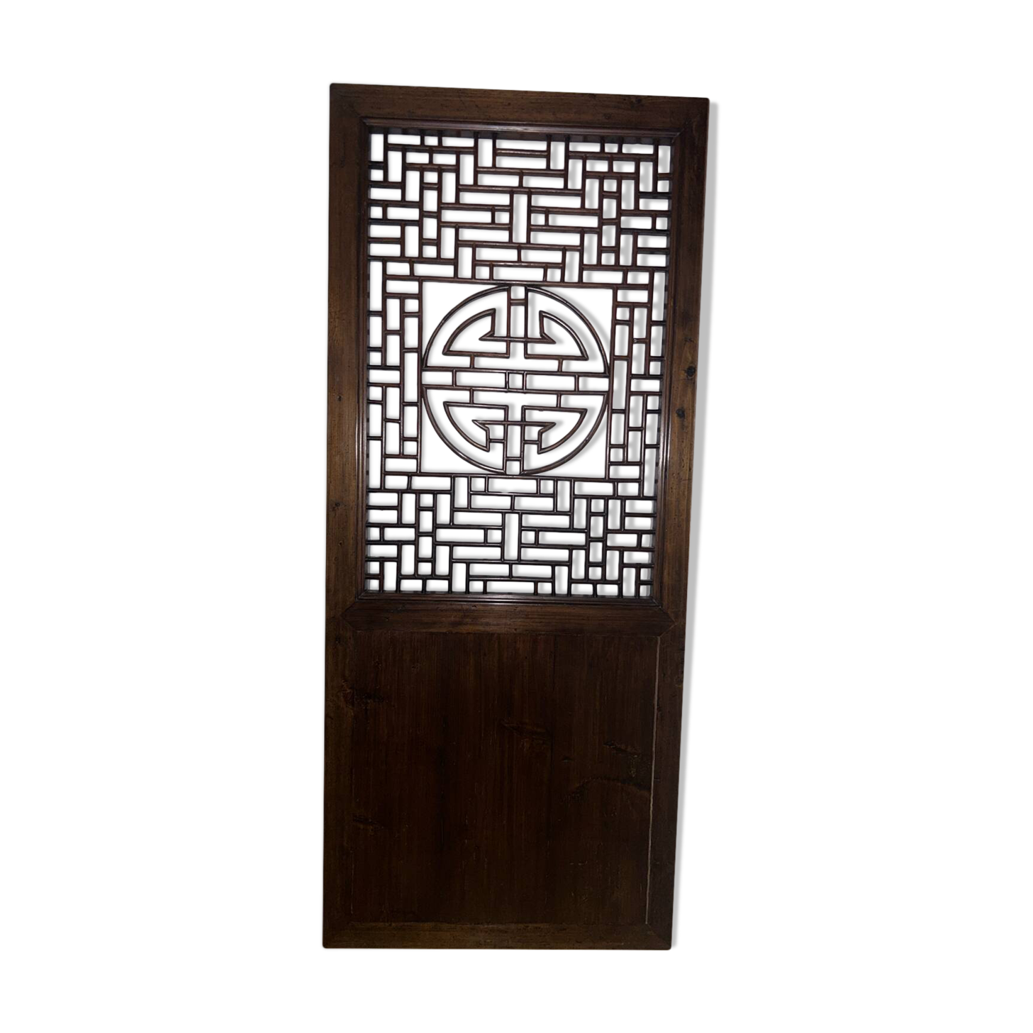 Porte chinoise à claustra