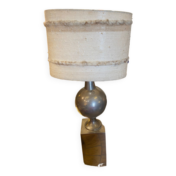 Lampe en chrome Barbier