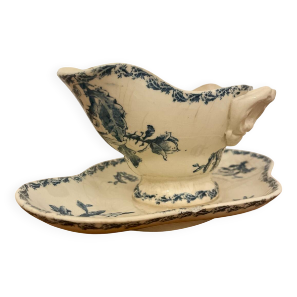 Saucière terre de fer Gien - Bon état sur Selency