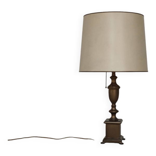 Ancienne lampe style ''Maison Charles'' en bronze