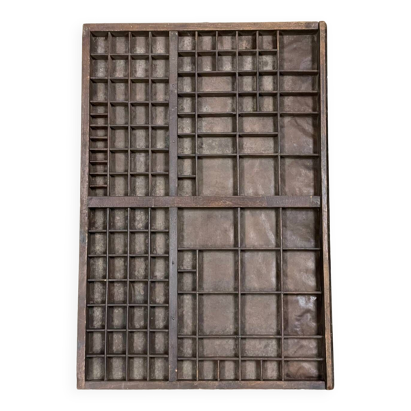 Tiroir casse typographique - Bon état sur Selency