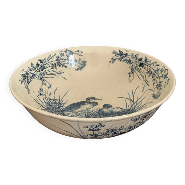 saladier Longwy estampillé au bon marché - Bon état sur Selency