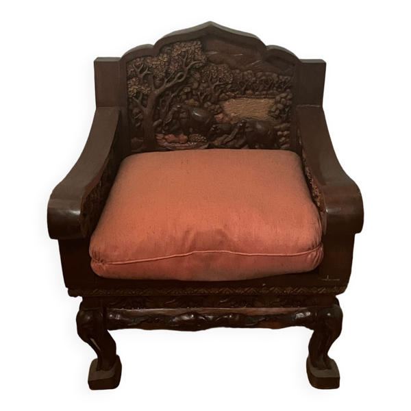 Salon oriental acajou