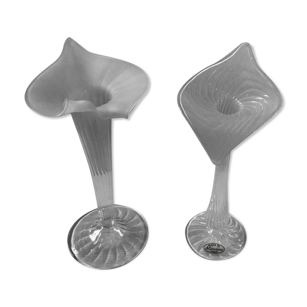 Paire de vases Murano - Bon état sur Selency