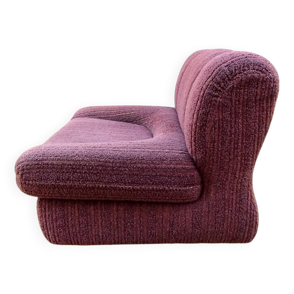 Chauffeuse vintage chocolat 1 - Bon état sur Selency