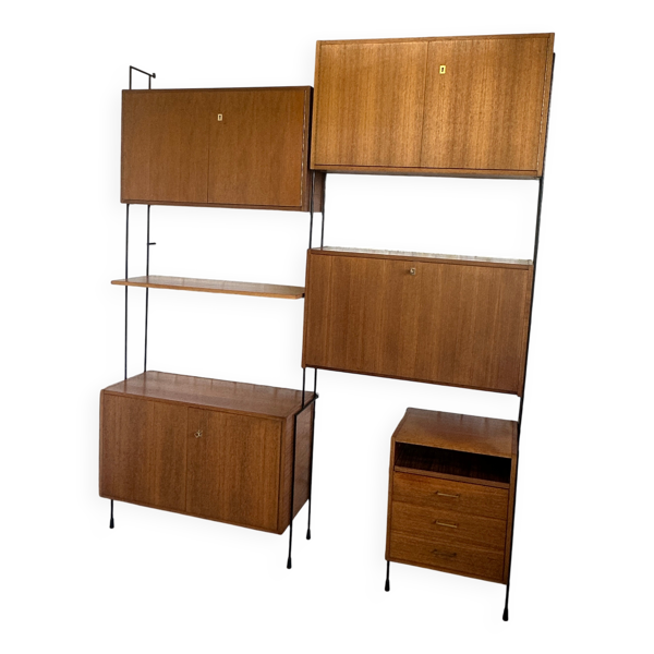 Vintage Omnia etagère murale DDR 1960