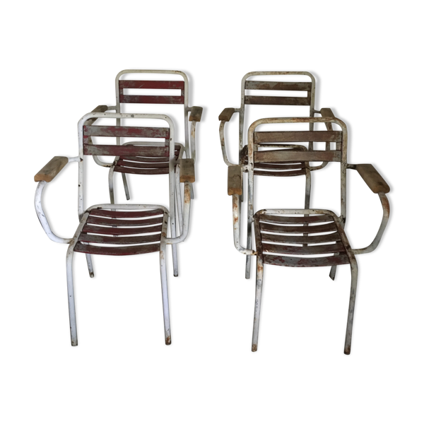 Fauteuils de jardin - Bon état sur Selency