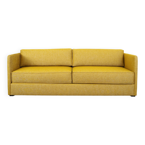 Canapé jaune, design scandinave, années 00 - Bon état sur Selency