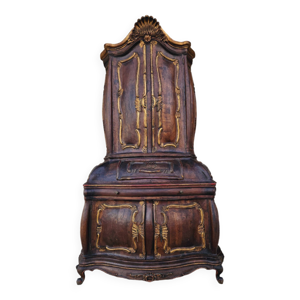 Buffet arrondi de style baroque vénitien - Bon état sur Selency