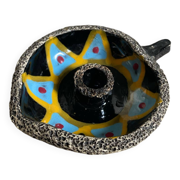 Bougeoir en céramique 60s - Bon état sur Selency