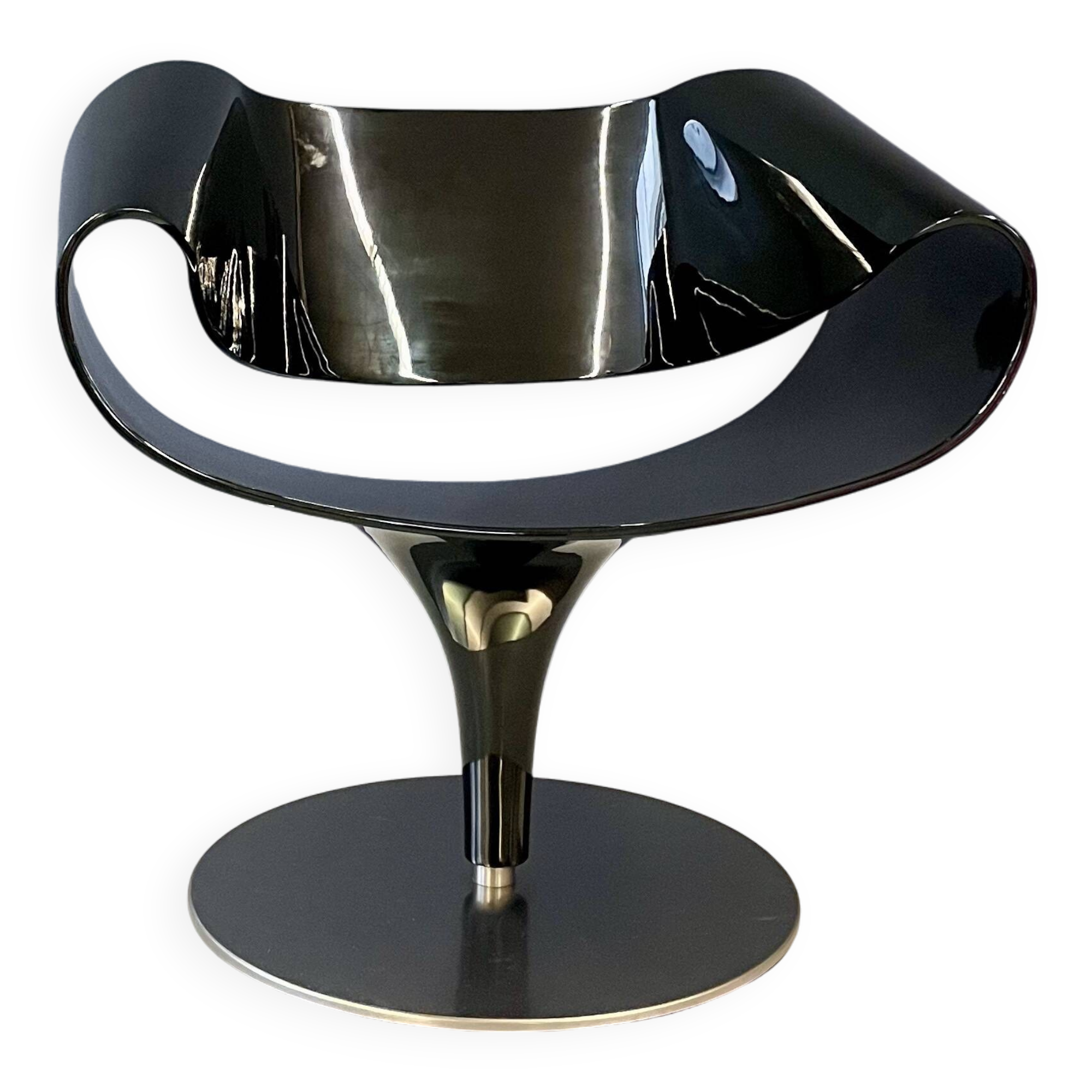 Chaise design noire