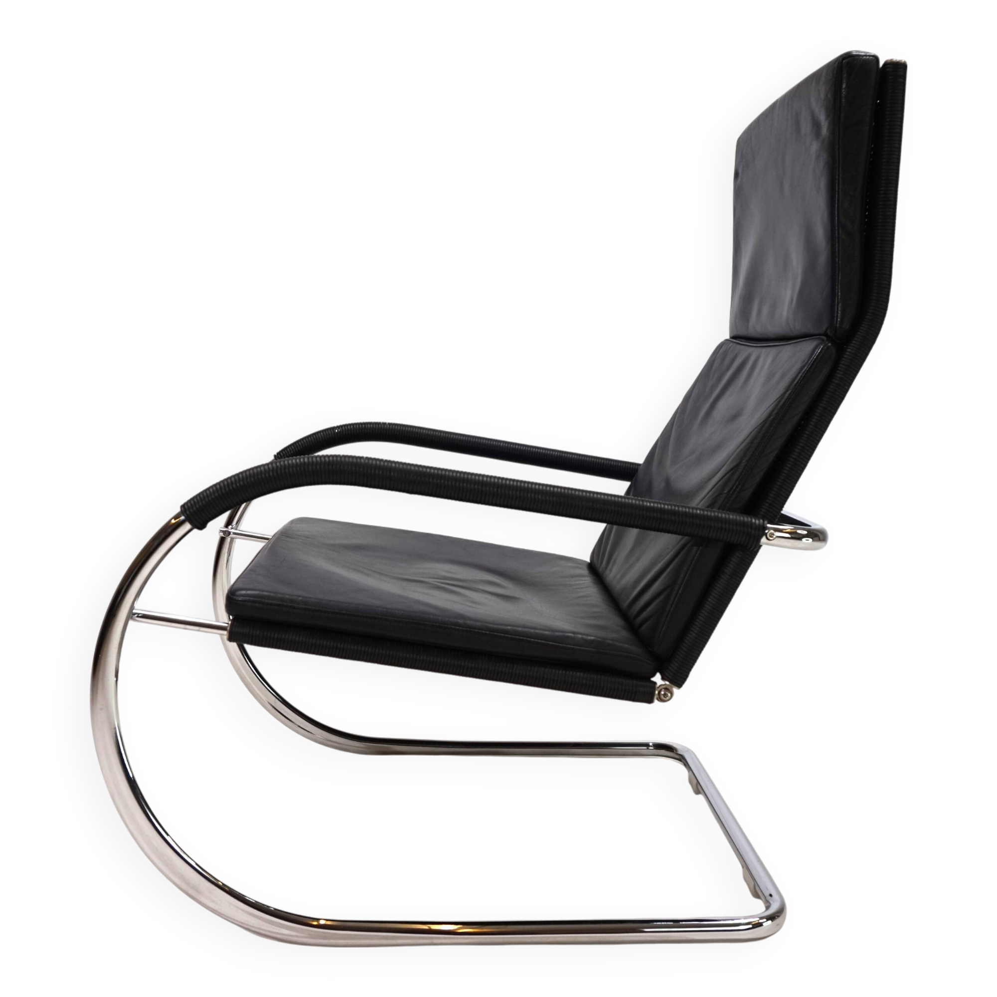 Fauteuil Bauhaus Tecta D35 Kinetic par Anton Lorenz, 1980