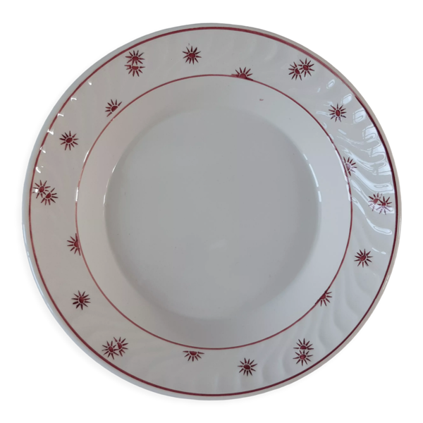 Plat creux modèle Andrée années 50-60 - Bon état sur Selency