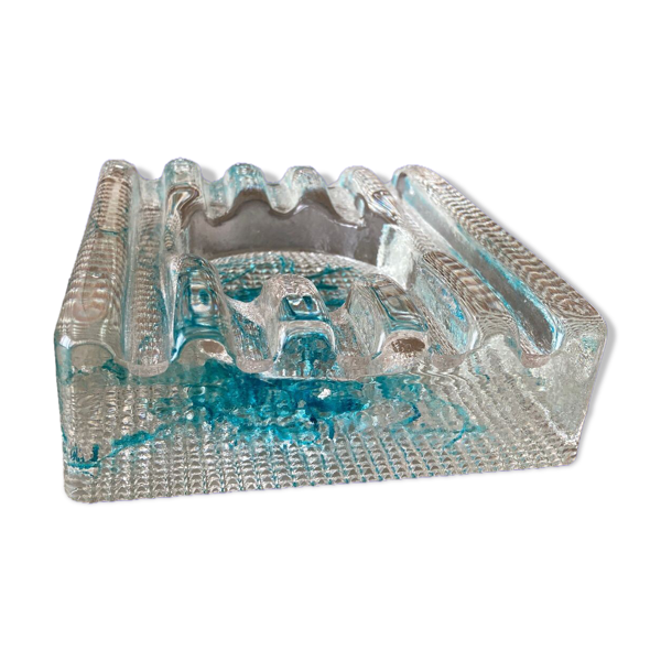 Vide poche ou grand cendrier en verre - Bon état sur Selency