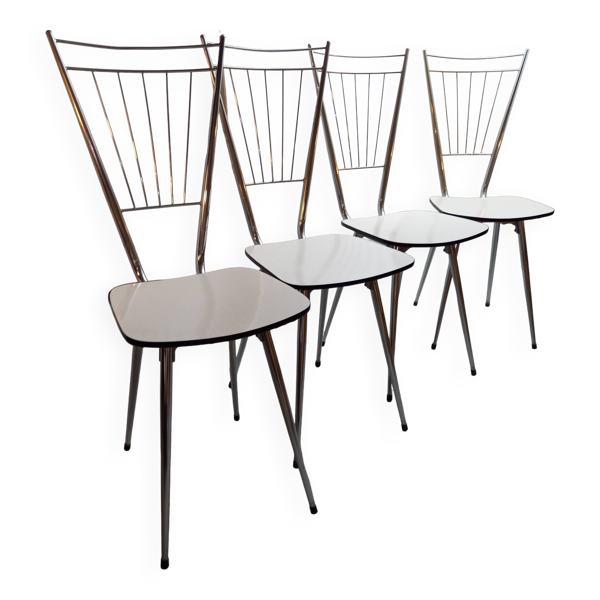 Chaises Tublac Ivoire - Bon état sur Selency