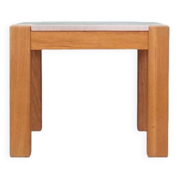 Table basse en chêne, design danois, années 1970, production : Danemark - Bon état sur Selency