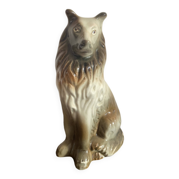 Chien en céramique vintage Bon état -  reconditionné disponible sur Selency