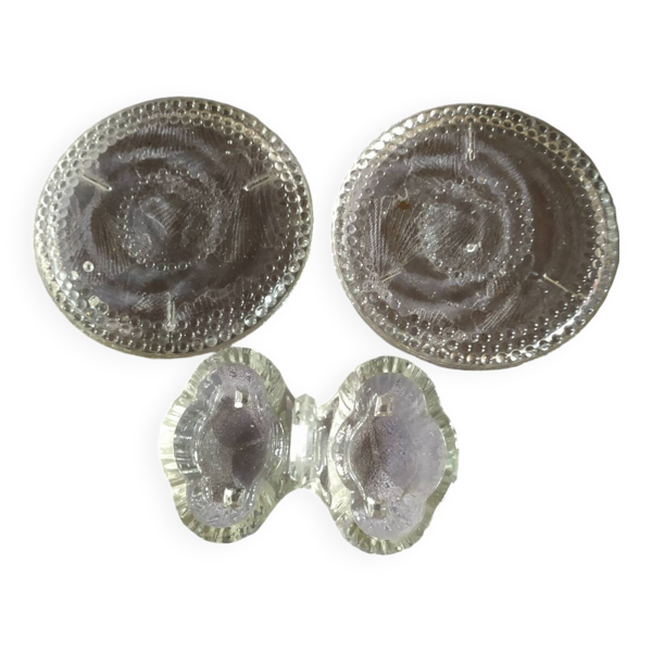Dessous de bouteille et salière-poivriere