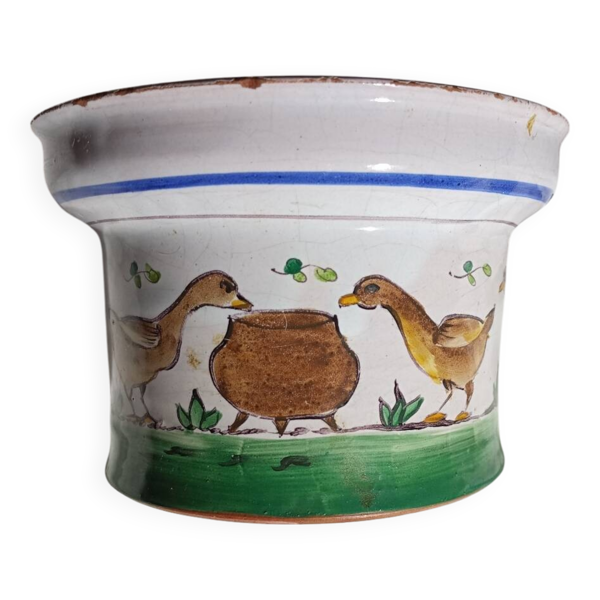 Pot faïence de Quimper ancien - Bon état sur Selency