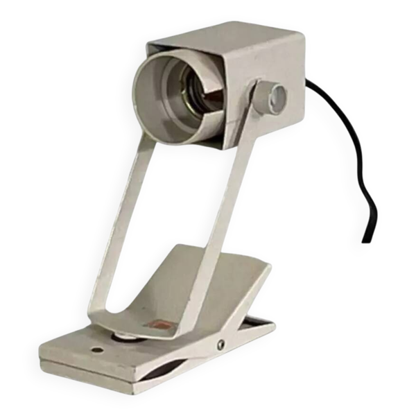 Spot vintage en métal blanc Lita