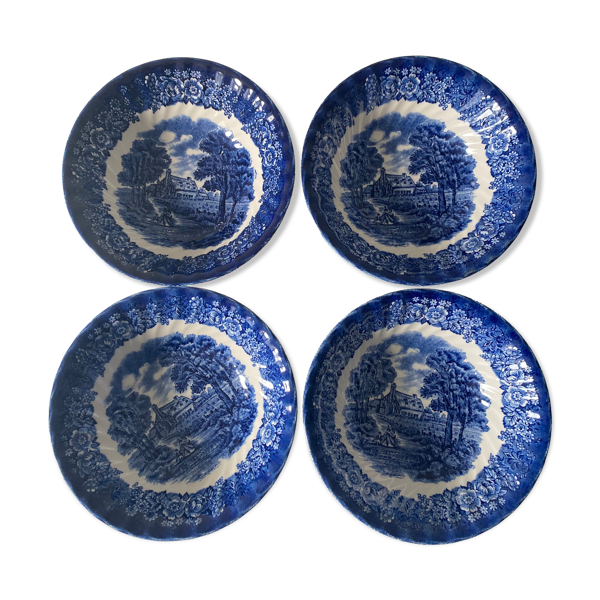 Coupelles à dessert anglaises - Bon état sur Selency