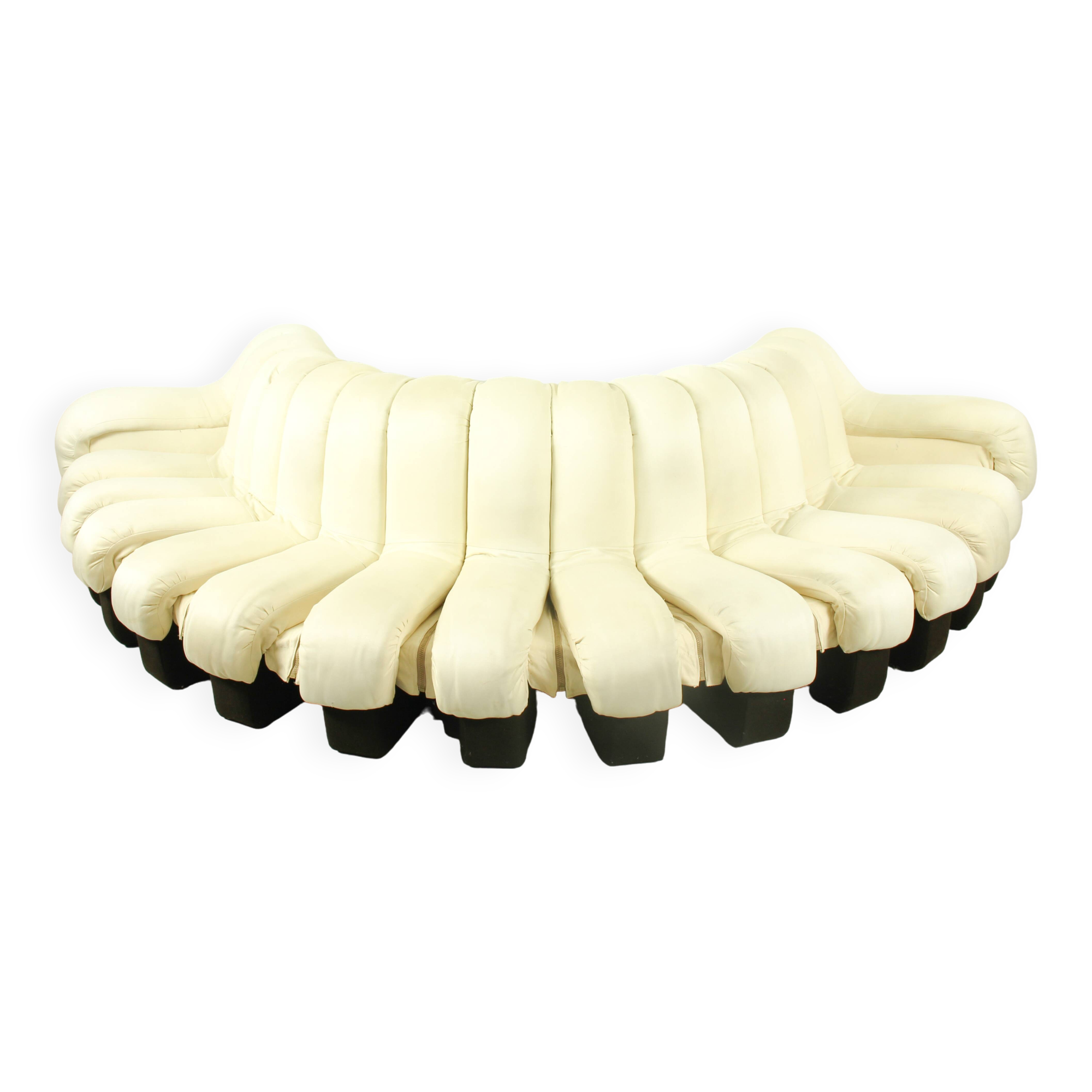 Canapé De Sede DS-600 'Non Stop' DS-600 par Eleonore Peduzzi Riva pour de Sede avec 15 éléments, Suisse - Bon état sur Selency