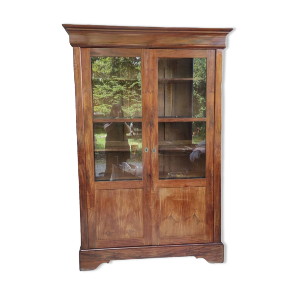 ancienne bibliothèque vitrine