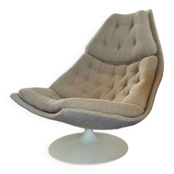 Fauteuil lounge d'Artifort modèle F588 par Geoffrey Harcourt, 1960
