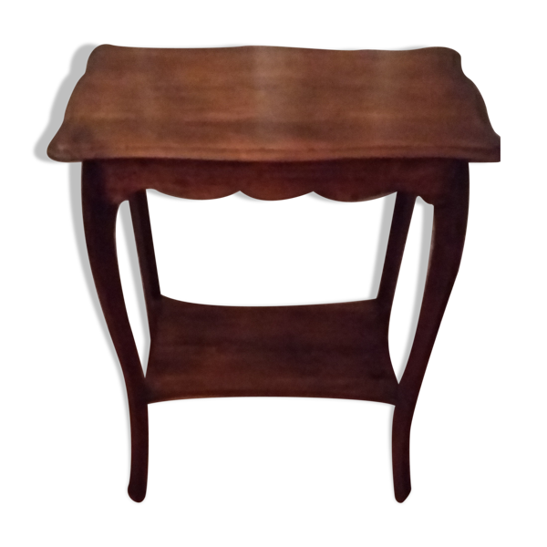 Table haute en bois