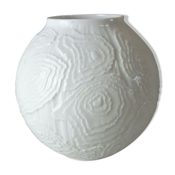 Ancien vase boule en céramique, Ak Kaiser - Bon état sur Selency