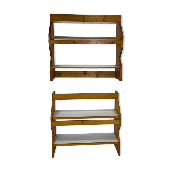 Duo d'étagères vaisselier de Charlotte Perriand - Bon état sur Selency