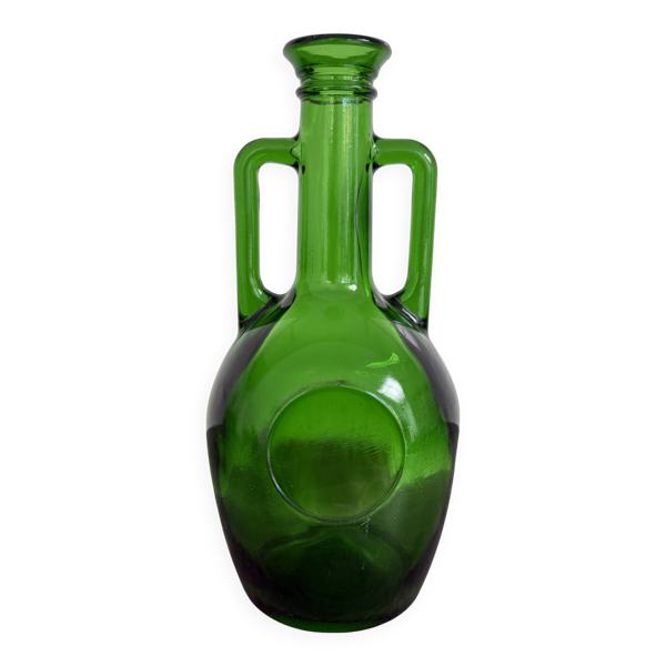 Ancienne carafe en verre soufflé