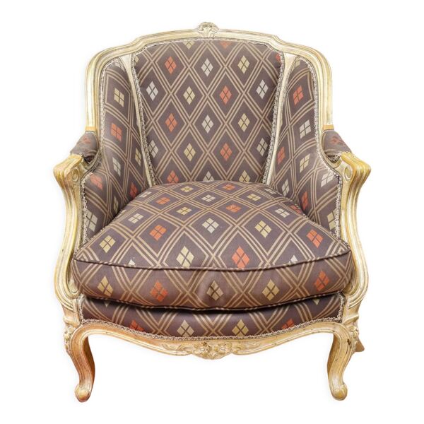 Bergère de style Louis XV - Bon état sur Selency