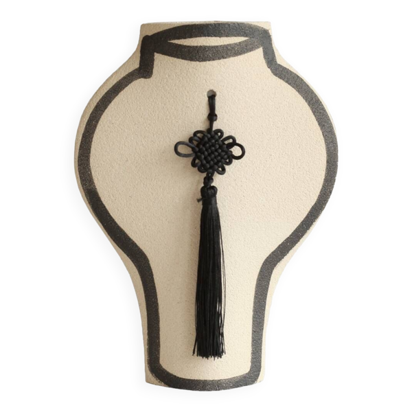 Vase En Céramique 'Braided Dal'