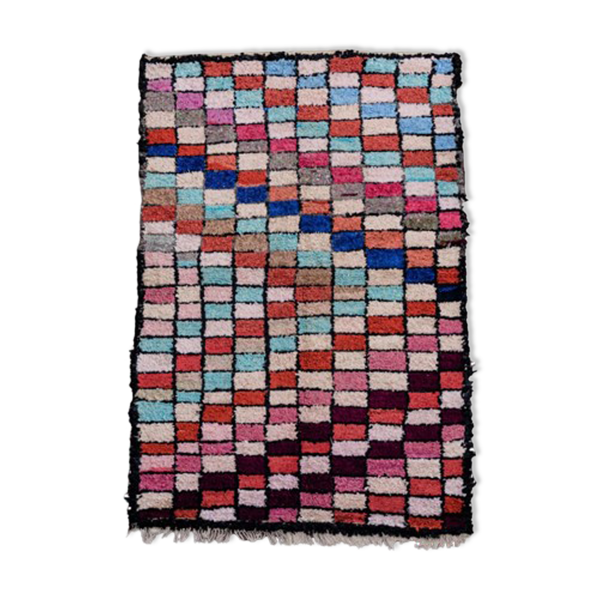 Tapis Berbère Boucherouite 165x265 cm - Bon état sur Selency