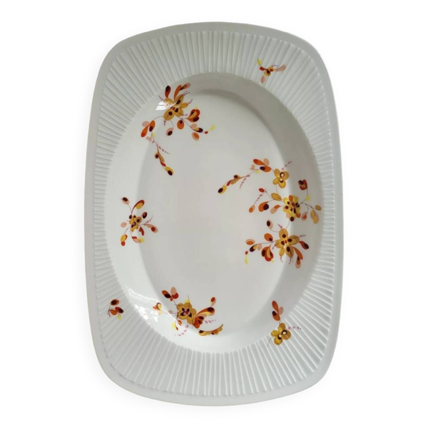Grand Plat en Porcelaine Vintage par Limoges Haviland, 1970