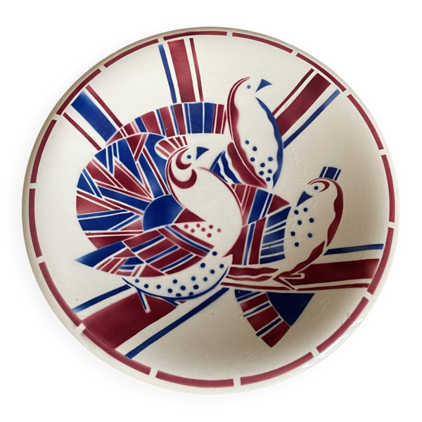 Plat Badonviller Art Déco