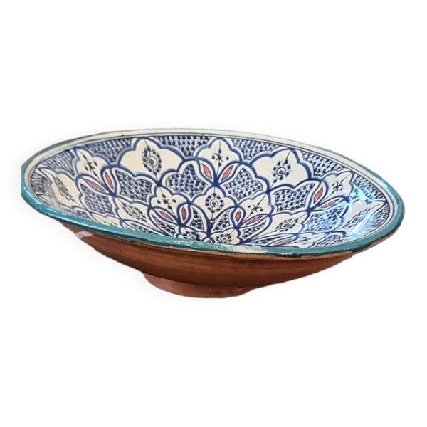 Plat art marocain