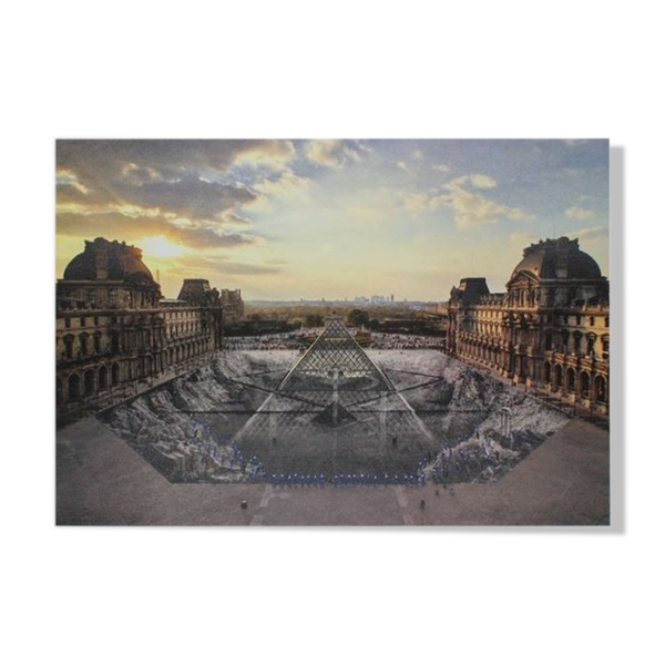 Lithographie non encadrée jr au louvre, 29 mars 2019, 18h08 , 2021 - Bon état sur Selency