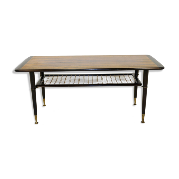 Table basse en palissandre, Suède, 1950 - Bon état sur Selency