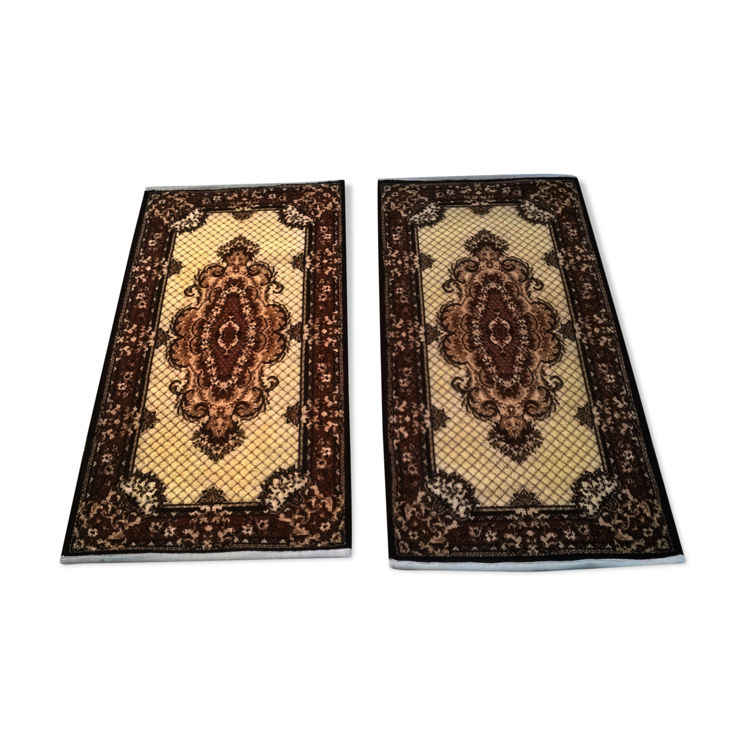 Paire de tapis vintage 60x120cm