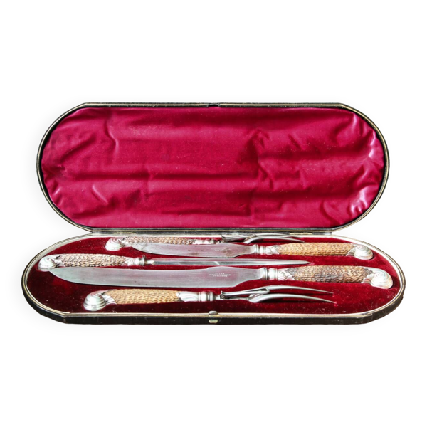 Service anglais à découper, benetfink & compy, Napoléon III